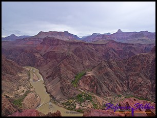 Abstieg über South Kaibab Trail Abstieg über South Kaibab Trail