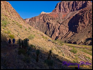 Bright Angel Trail - Beginn