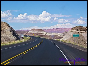 Weg von Grand Canyon nach Page