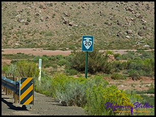 Weg von Grand Canyon nach Page