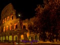 Colosseum bei Vollmond