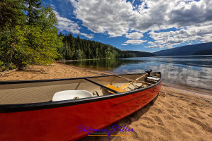 Canoe at Bar View Beach