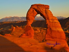 Delicate Arch bei Sunset