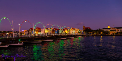 Willemstad bei Nacht