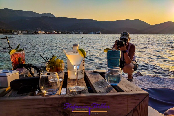 Cocktail-Session auf Thassos