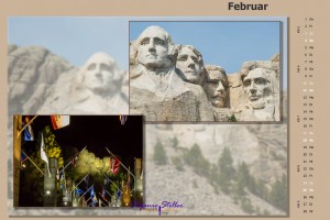 Kalender Landmarks - Februar